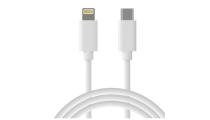 Kabelis USB Type C - Lightning, PD, 18W, 1m