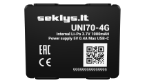 GPS seklys UNI70-4G